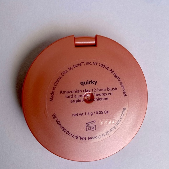 Tarte Amazonian Clay 12 Hour Blush - Picture 3 of 3